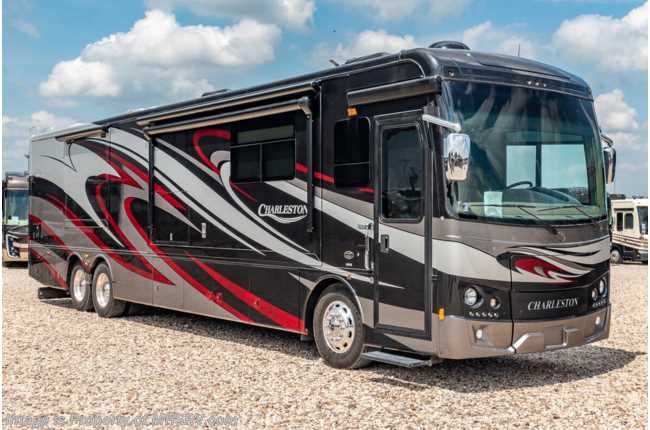 2016 Forest River Charleston 430RB Bath &amp; 1/2 Diesel Pusher W/ King, W/D Consignment RV