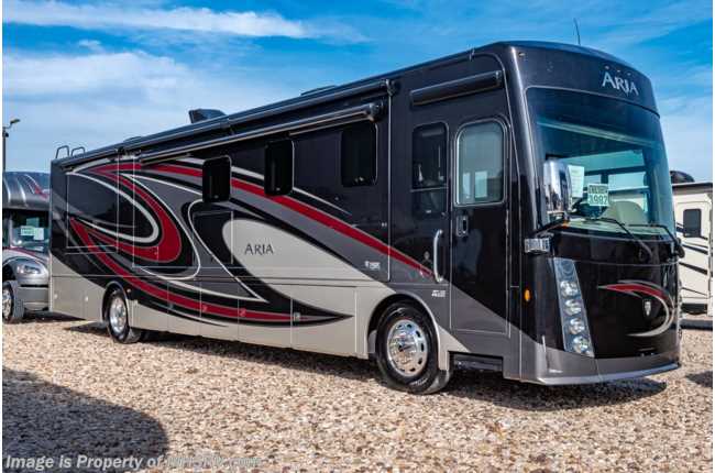 2020 Thor Motor Coach Aria 3902 Luxury Bath &amp; 1/2 Diesel RV W/King, 360HP, Theater Seats