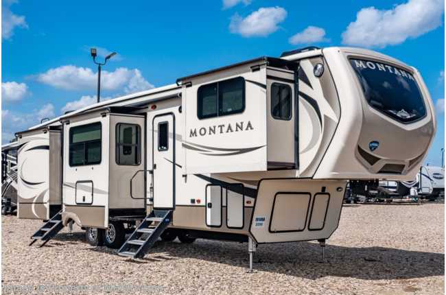 2018 Keystone Montana 3731FL 5th Wheel RV for Sale W/ Auto Jacks, King Bed