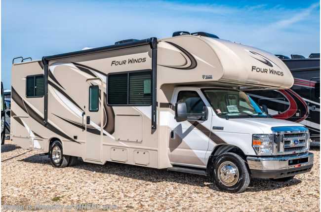 2020 Thor Motor Coach Four Winds 28Z W/ Ext TV, Side Cameras, Pwr Stabilizers, 15K A/C