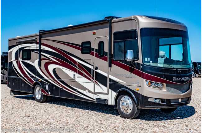 2017 Forest River Georgetown XL 369DS Class A Gas W/ King, W/D, Ext TV Consignment RV