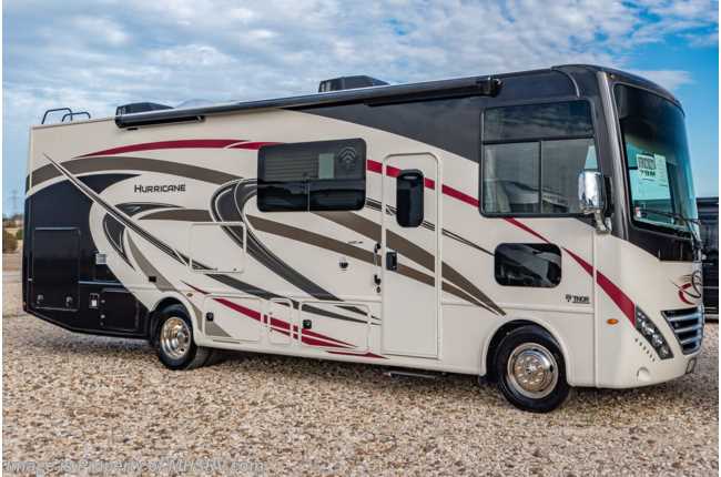 2020 Thor Motor Coach Hurricane 29M W/ Theater Seats, King Bed, Partial Paint, 2 A/Cs, 5.5KW Gen