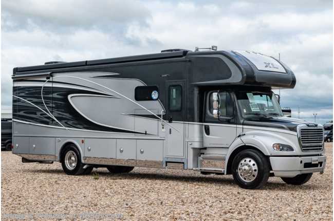 2021 Dynamax Corp Dynaquest XL 3400KD Diesel Super C W/ Cab Over, Theater Seats & Solar