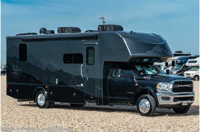 2021 Dynamax Corp Isata 5 Series 30FW 4x4 Diesel Super C RV W/ 2 Stage Air Suspension, Theater Seats, Xplorer Package