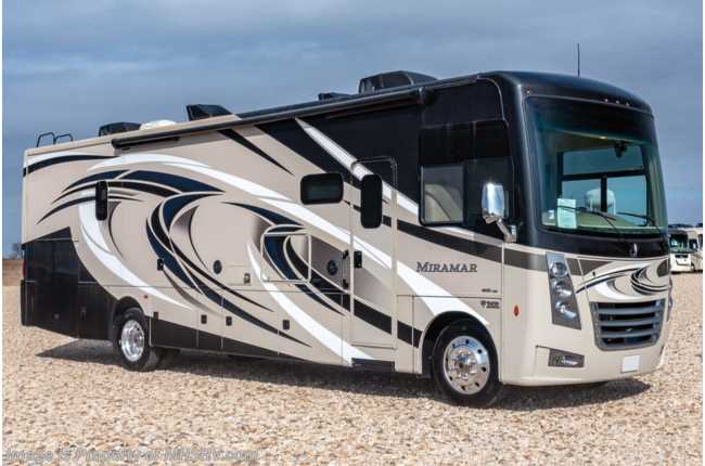 2018 Thor Motor Coach Miramar 34.2 Class A Gas W/ Ext Kitchen, OH Loft, King Consignment RV