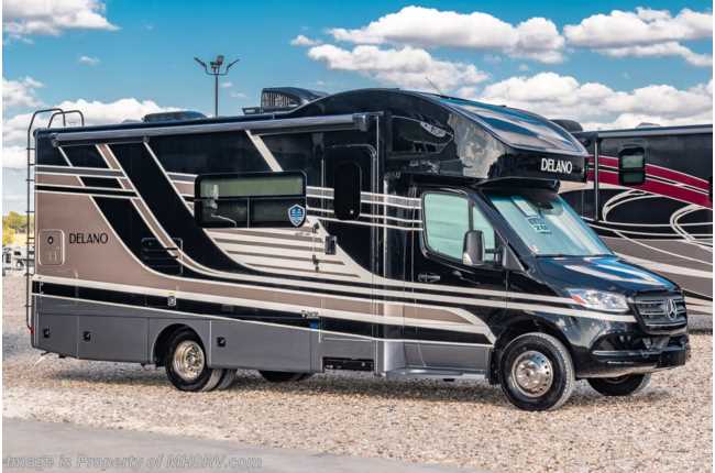 2021 Thor Motor Coach Delano Sprinter 24FB Sprinter Diesel RV for Sale W/ 15K A/C, FBP & Full Wall Slide