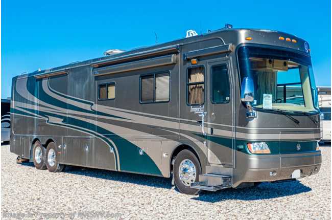 2006 Holiday Rambler Imperial 42PBQ Bath &amp; 12 with 4 slides, Tile Floors