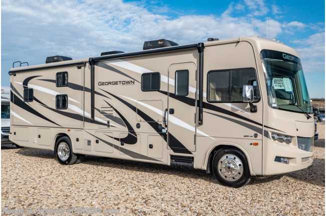 2020 Forest River Georgetown GT3 33B3 W/King Bed &amp; P2K Power OH Loft