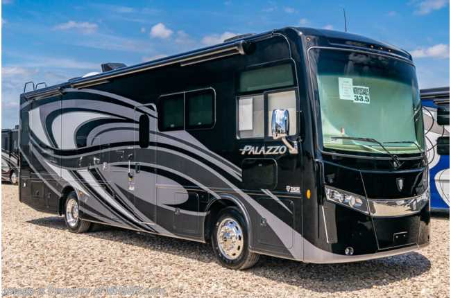2021 Thor Motor Coach Palazzo 33.5 Bunk Model Diesel Pusher RV W/300HP, OH Loft, Studio Collection