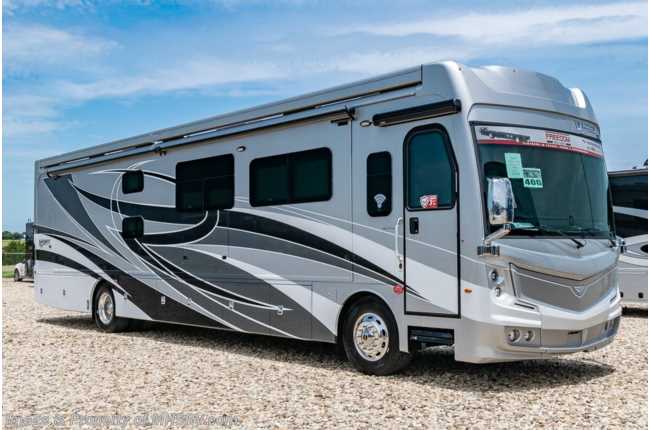 2020 Fleetwood Discovery LXE 40G Bunk Model W/ Enclave Decor Pkg, Theater Seats, Heated Floor