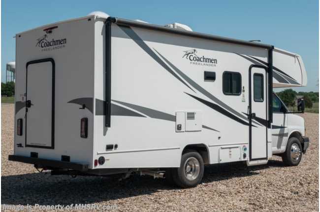 2021 Coachmen Freelander  22XG Bedroom/Garage Cargo System, Back-Up Cam &amp; Pwr Awning
