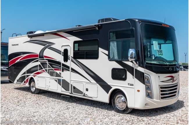 2021 Thor Motor Coach Hurricane 34J Bunk Model W/ King Serta Bed,2 A/Cs, Solar &amp; WiFi