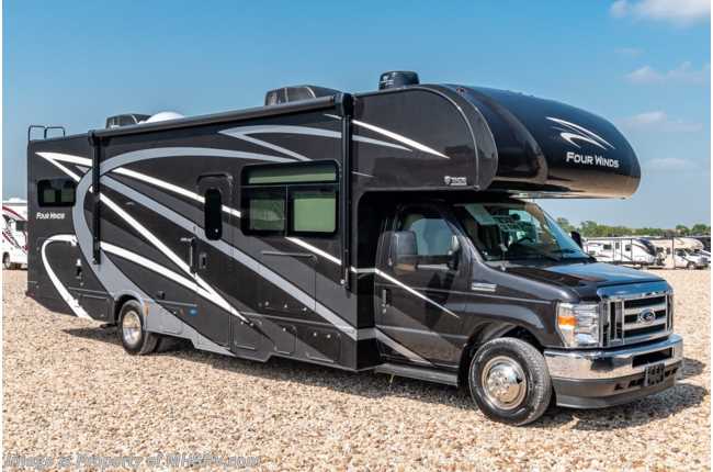 2021 Thor Motor Coach Four Winds 31W W/ MORryde© Suspension, Theater Seats, 2 A/Cs, Solar, FBP