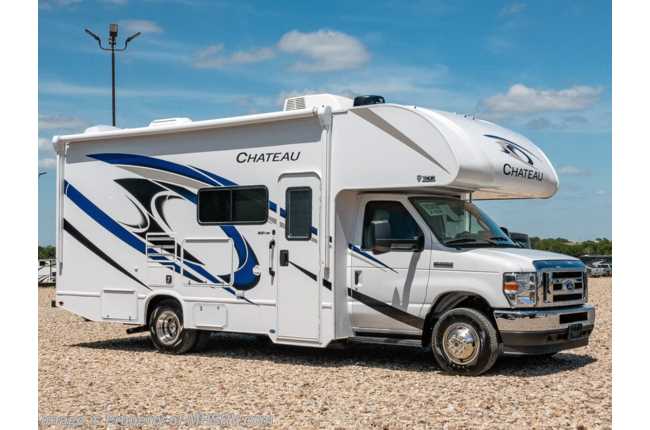 2021 Thor Motor Coach Chateau 24F W/ 15K A/C, Ext TV &amp; Bedroom TV