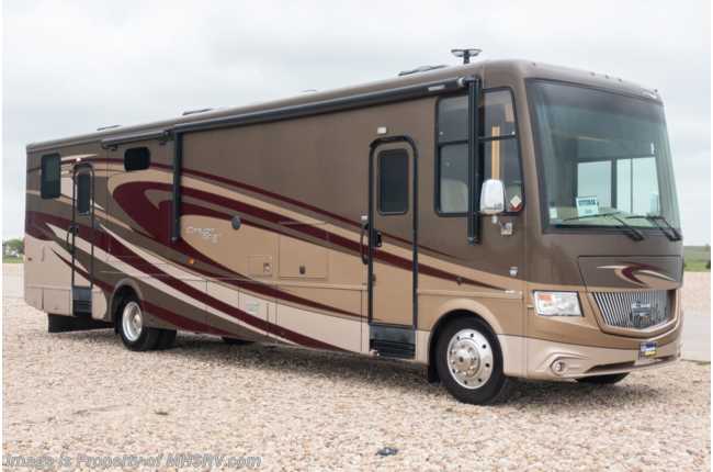 2015 Newmar Canyon Star 3920 Toy Hauler W/ Ext TV, Power Awning, 7KW Gen