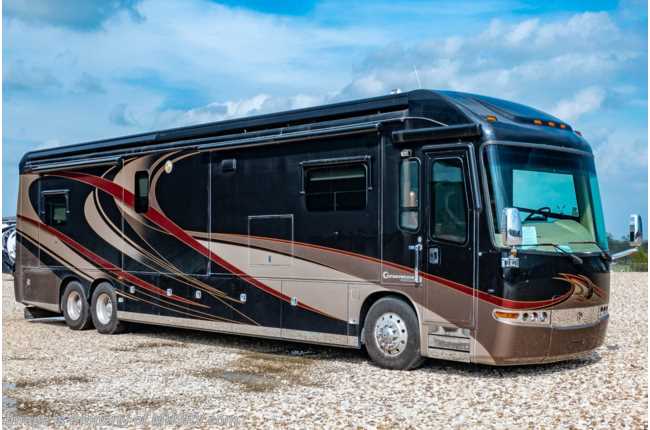 2013 Entegra Coach Cornerstone 45J W/ King, W/D, Aqua Hot, 600HP Consignment RV