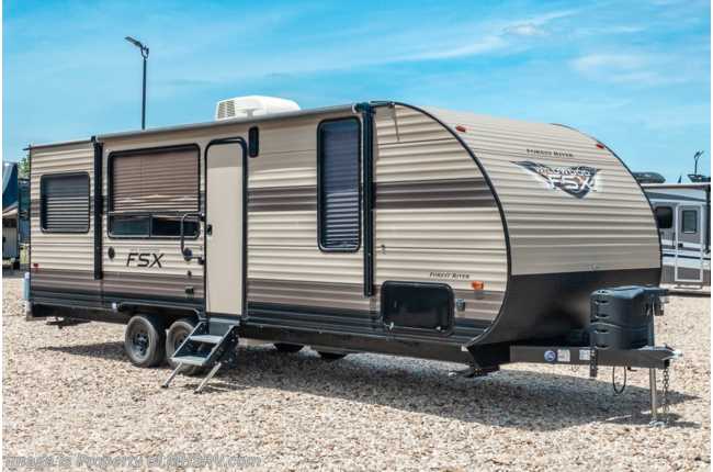 2019 Forest River Wildwood FSX 260RT W/ Fireplace, Power Awning, Dual Pane