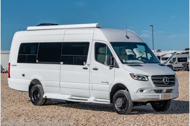 2021 Coachmen Galleria 24Q 4x4 Sprinter Diesel W/ 20K A/C, Rims, Solar, Sumo Springs