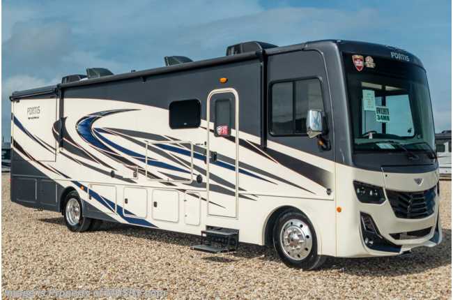 2020 Fleetwood Fortis 34MB W/ Theater seats, King Bed, W/D, Solar, Blind Spot Detection