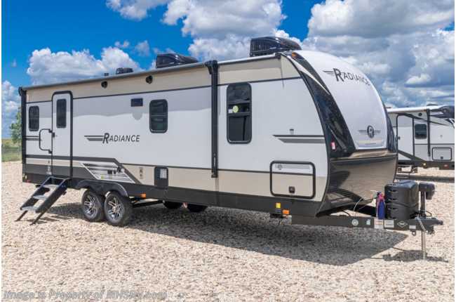 2021 Cruiser RV Radiance Ultra-Lite 25RB W/ King, Walk-In Pantry, 2 A/Cs &amp; Power Stabilizers