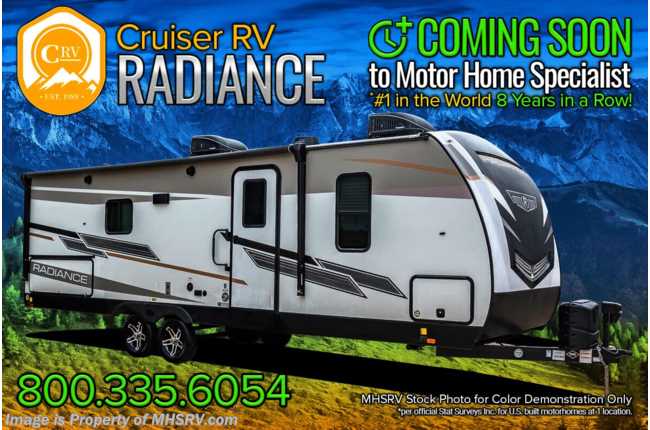 2021 Cruiser RV Radiance Ultra-Lite 26KB W/ King, 2 A/Cs, 50 amp &amp; Camp Kitchen