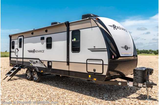 2021 Cruiser RV Radiance Ultra-Lite 25RB W/ King, 2 A/Cs, Walk-In Pantry &amp; Power Stabilizers