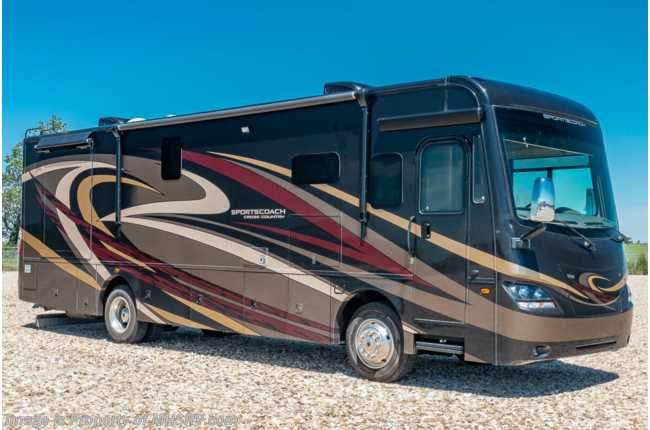 2016 Coachmen Sportscoach Cross Country RD 360DL Bunk Model W/ 340HP &amp; Ext. TV