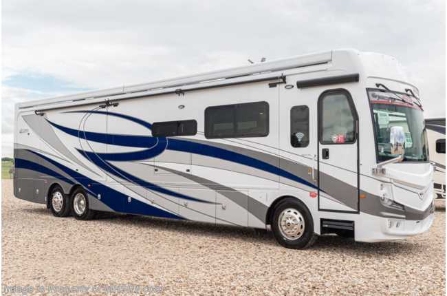 2021 Fleetwood Discovery LXE 44B Bath &amp; 1/2 Bunk Model W/ Oceanfront Collection, Theater Seats, 450HP, Tech Pkg