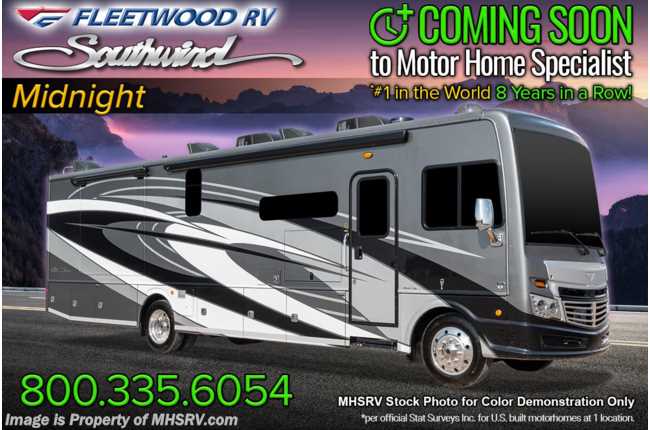 2021 Fleetwood Southwind 36P W/ Collision Mitigation, Oceanfront Collection, King &amp; Sumo Springs