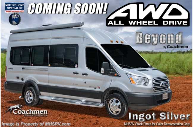 2021 Coachmen Beyond 22D-EB All-Wheel Drive (AWD) EcoBoost® RV W/ Solar, Rims, Power Plus Pkg