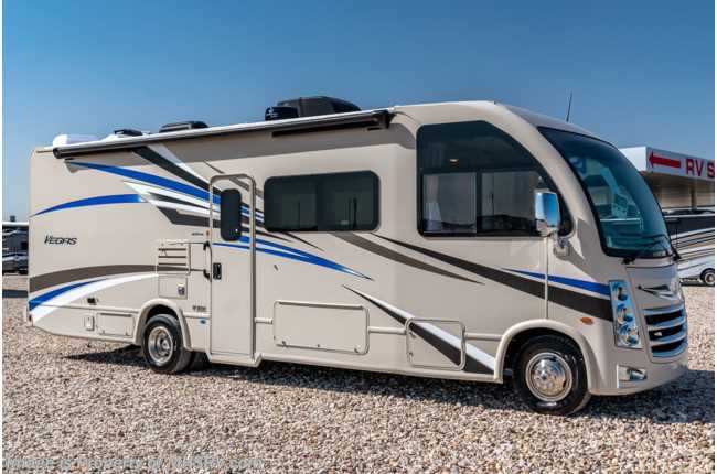 2021 Thor Motor Coach Vegas 27.7 RV W/ Pwr Driver Seat, Stabilizers, Home Collection, WiFi, Solar