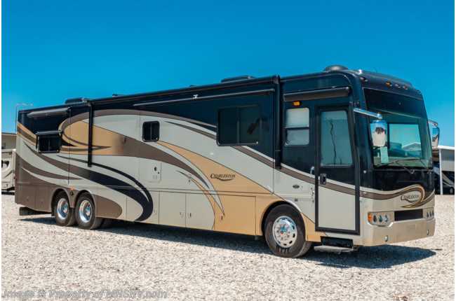 2011 Forest River Charleston 430QS Bunk Model W/ Pwr Awnings, 425HP &amp; King Bed Consignment RV