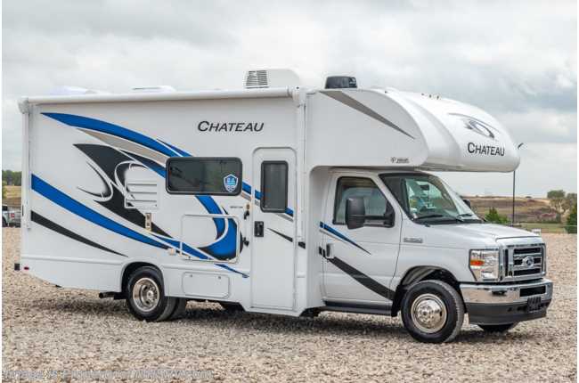 2021 Thor Motor Coach Chateau 22B W/ OH Loft, 15K A/C, Ext TV, Bedroom TV &amp; Stabilizers