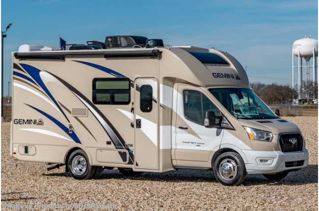 2021 Thor Motor Coach Gemini 23TW All-Wheel Drive (AWD) Luxury B+ EcoBoost® Edition W/ 15K A/C &amp; Home Collection