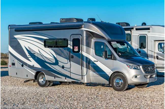 2022 Entegra Coach Qwest 24R Sprinter Diesel W/B+ Front Cap, Jacks & Customer Value Pkg