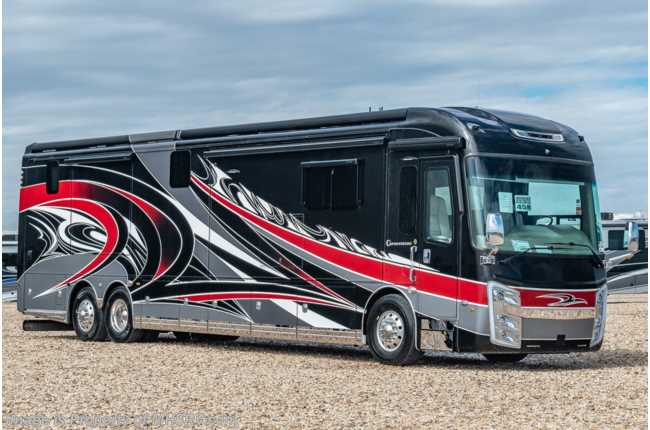 2021 Entegra Coach Cornerstone 45R Bunk Model Bath and 1/2 W/ Theater Seats, 605HP, Solar &amp; Satellite
