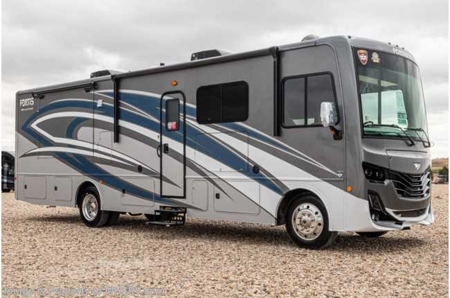 2021 Fleetwood Fortis 33HB Bath &amp; 1/2 W/ Theater Seats, King Bed, Stack W/D, Satellite, Collision Mitigation