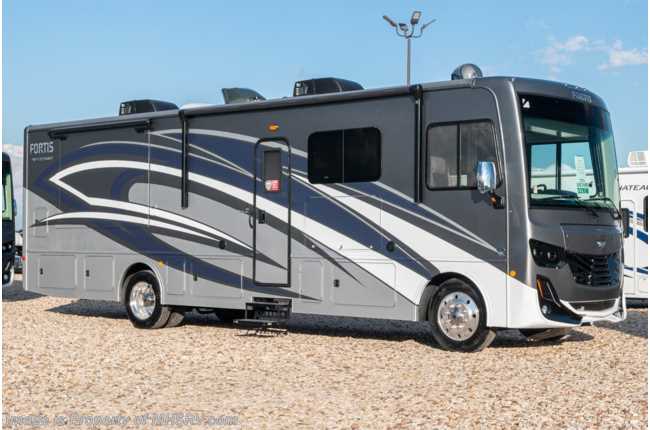 2021 Fleetwood Fortis 32RW W/ Oceanfront Collection, Theater Seats, King, W/D, Collision Mitigation
