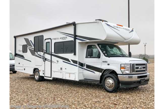 2021 Coachmen Freelander  29KB W/ Dual Recliners, King Bed, CRV Pkg, 2 A/Cs, Ext. TV & Jacks