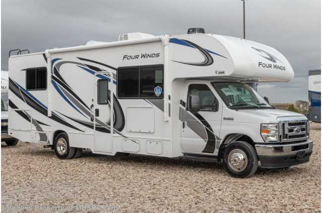 2021 Thor Motor Coach Four Winds 28Z W/ Theater Seats, Home Collection, Solar, Ext TV, Bedroom TV