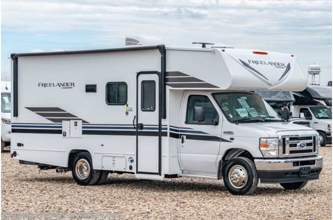 2021 Coachmen Freelander  22XG Ford® V-8, Bedroom/Garage Cargo System, Back-Up Cam, Azdel™