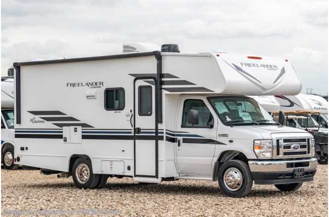 2021 Coachmen Freelander  22XG Ford® V-8, Bedroom/Garage Cargo System, Back-Up Cam, Azdel™ & Swivel Seats