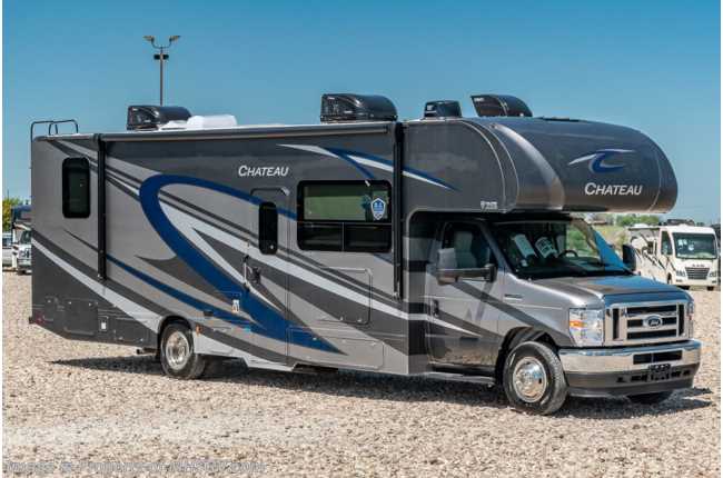 2021 Thor Motor Coach Chateau 31B W/ Theater Seats, W/D Prep, Home Collection, 2 A/Cs, FBP, Exterior TV, MORryde© Suspension