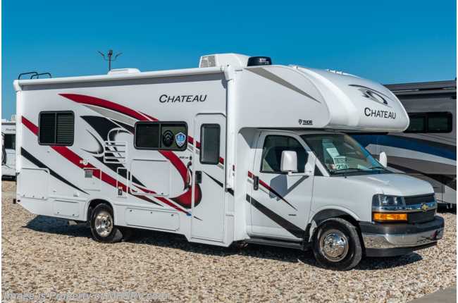 2021 Thor Motor Coach Chateau 25V W/ 15K A/C, Ext TV &amp; Bedroom TV