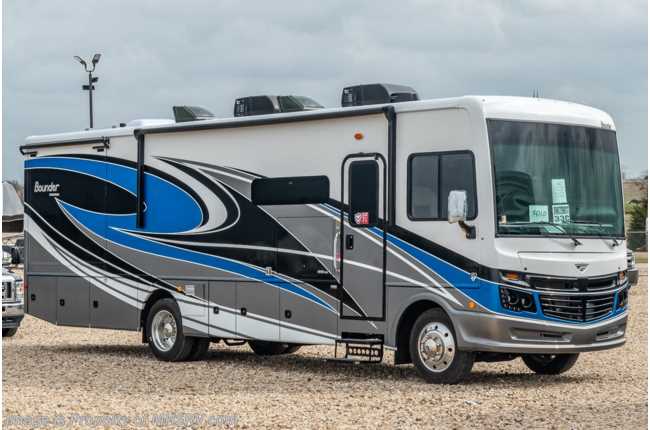2021 Fleetwood Bounder 33C W/ Theater Seats, Drop Down Bed, Sumo Springs, 35th Anniversary Pkg.