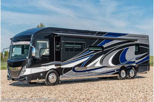2020 American Coach American Dream 42Q Bath &amp; 1/2 Luxury Tag Axle Diesel W450HP, Aqua Hot®, Tech. Pkg, IFS &amp; More!