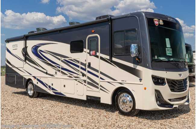 2021 Fleetwood Fortis 34MB W/ King Bed, Stack W/D, Power Driver Seat
