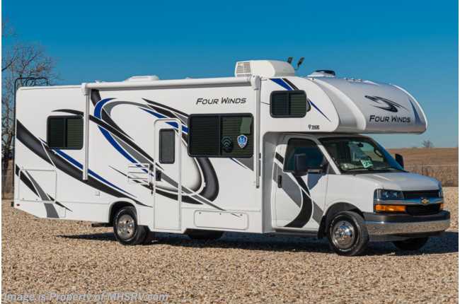 2021 Thor Motor Coach Four Winds 28A Home Collection™ Series W/39&quot; TV, 3-Camera System, Dual Ovens, MEGA-Storage® &amp; More!