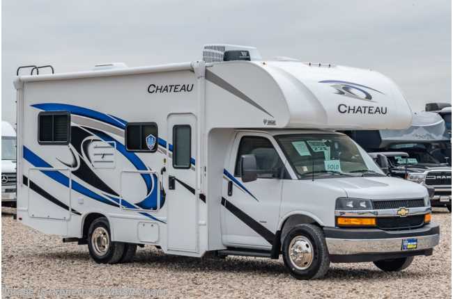 2021 Thor Motor Coach Chateau 22E W/ Home Collection, Ext TV, 15K A/C &amp; Convenience Package