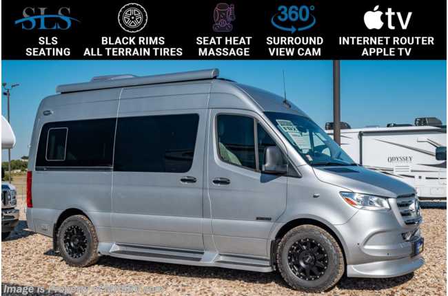 2023 American Coach Patriot FD2 Sprinter W/ MBUX, All Terrain Tires &amp; Black Rims, Surround View Cam &amp; More